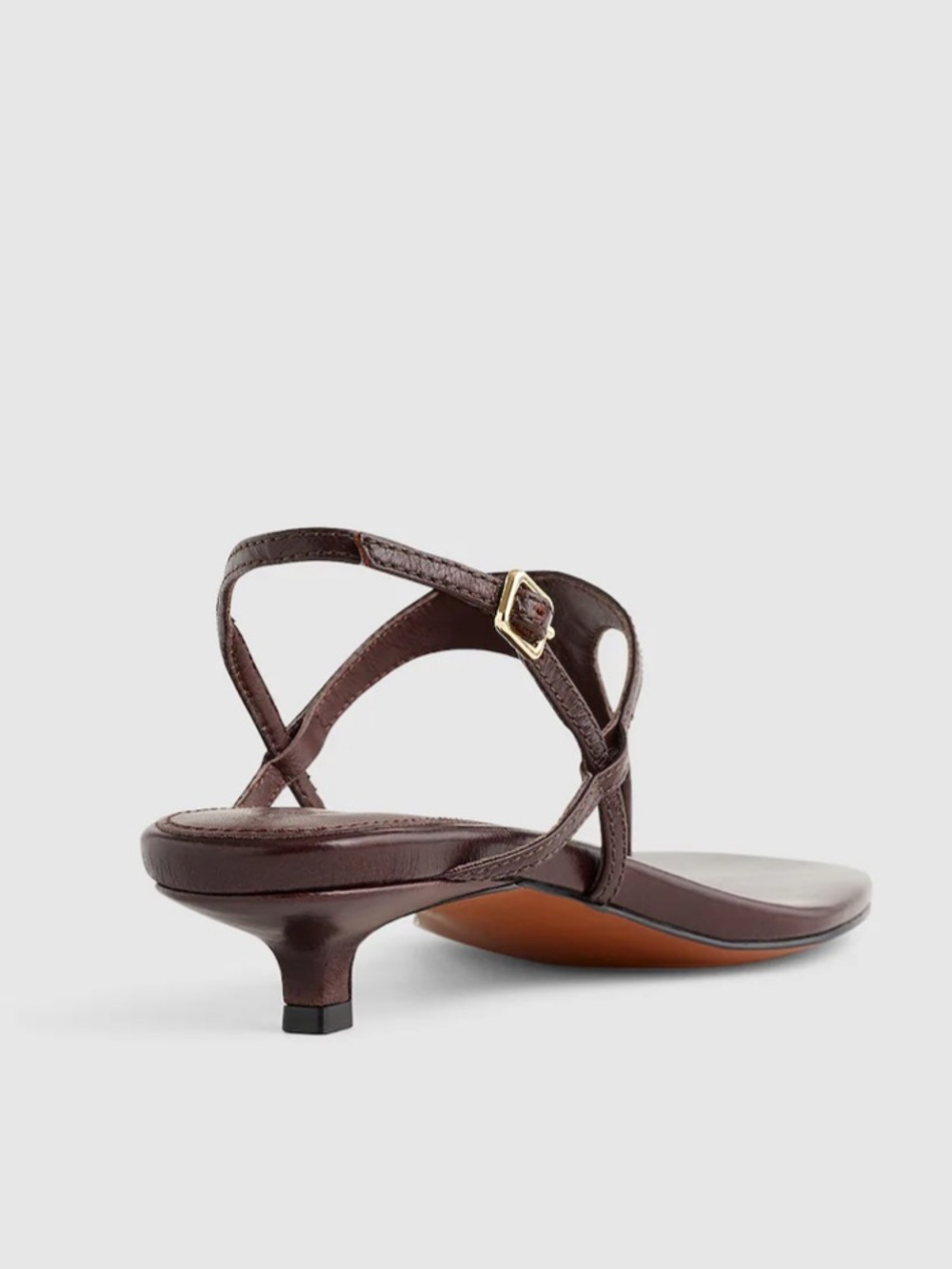 Madewell The Chiara Kitten Heel Slingback Sandal - Picture 15 of 16